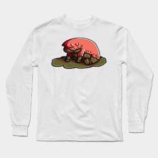 This Little Piggy Got Depressed Long Sleeve T-Shirt